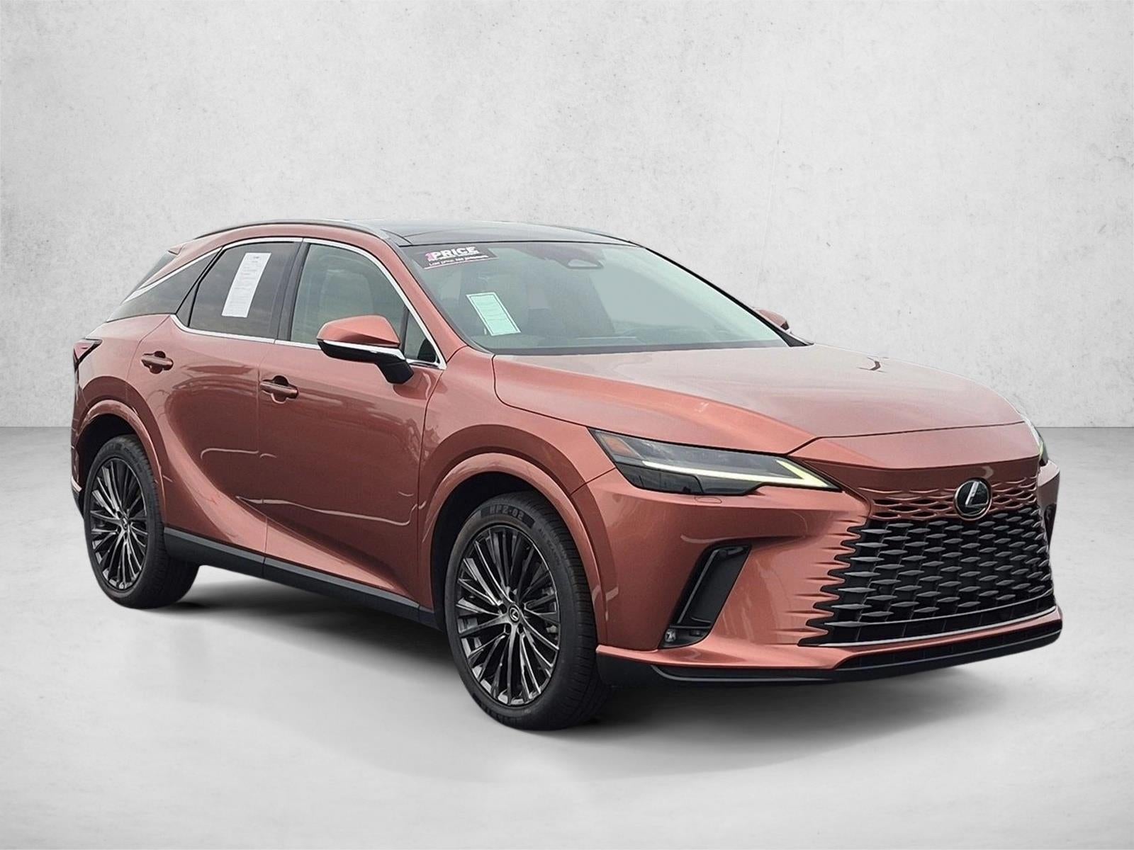 2023 Lexus RX — rear three-quarter view